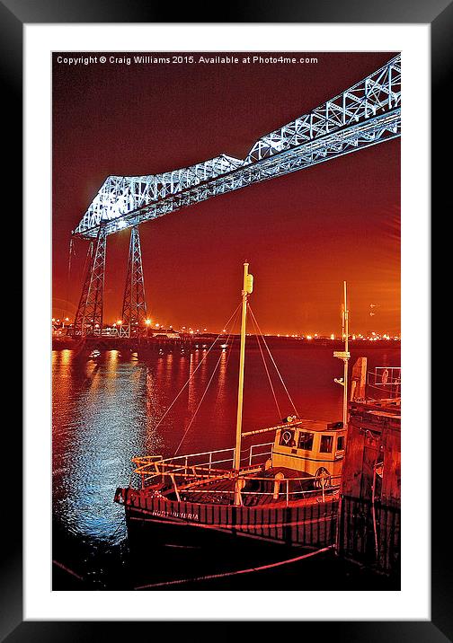  All Lit Up Framed Mounted Print by Craig Williams