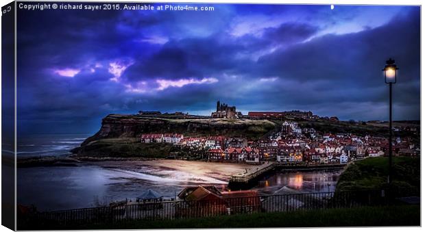  Gothic Paradise Canvas Print by richard sayer