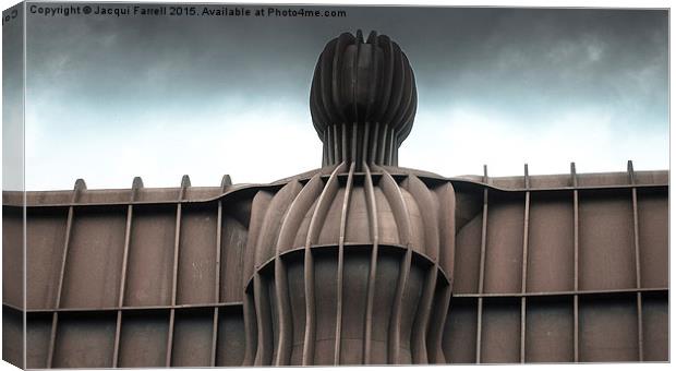  Angel of the North Canvas Print by Jacqui Farrell