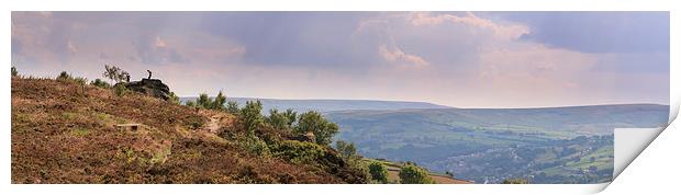 Yorkshire panoramic. Print by chris smith