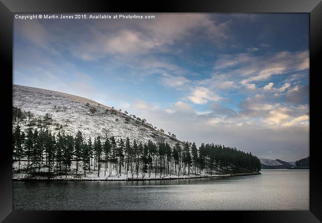  Winter over Howden Framed Print by K7 Photography