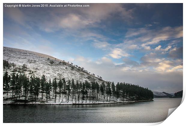  Winter over Howden Print by K7 Photography
