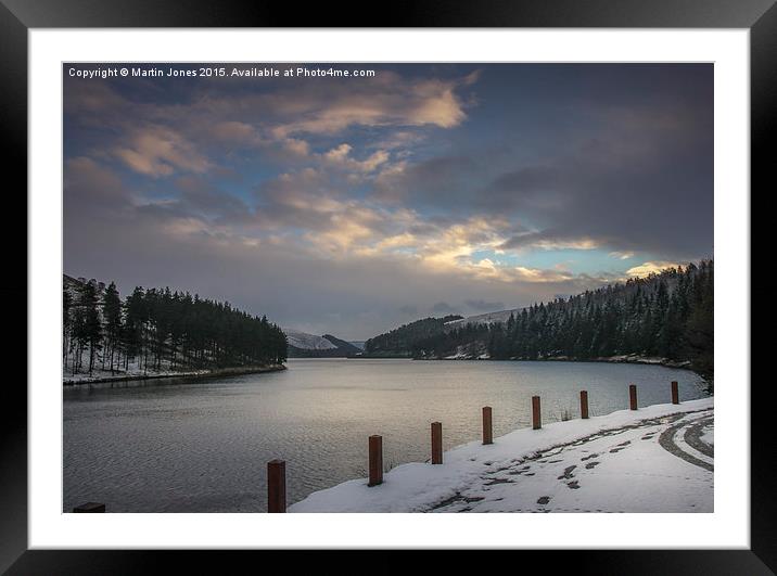  Snow clouds gathering  Framed Mounted Print by K7 Photography