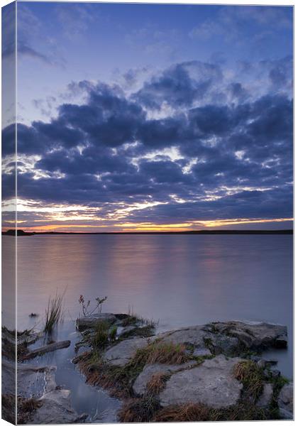 Tranquil Senset  Canvas Print by chris smith