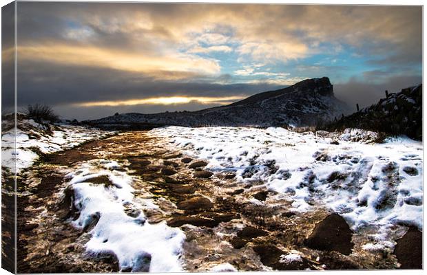 Path to Hencloud Canvas Print by Mark Ollier