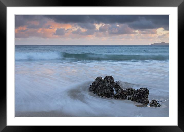  Incoming Framed Mounted Print by Andy Grundy