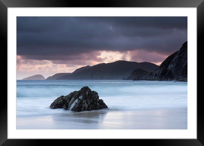  The Beach at Coumeenoole Framed Mounted Print by Andy Grundy