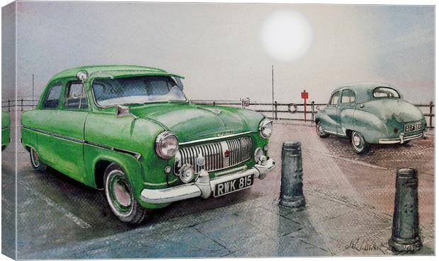  There's a car made just for me Canvas Print by John Lowerson