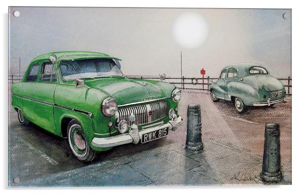  There's a car made just for me Acrylic by John Lowerson