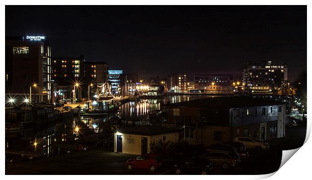  Lincoln at night Print by Andrew Scott