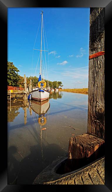  Skippool Creek Framed Print by David McCulloch