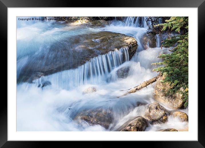  Icy Fresh Framed Mounted Print by George Davidson