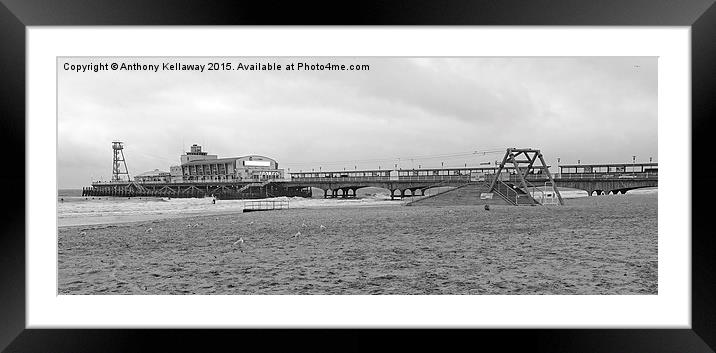  BOURNEMOUTH PIER Framed Mounted Print by Anthony Kellaway