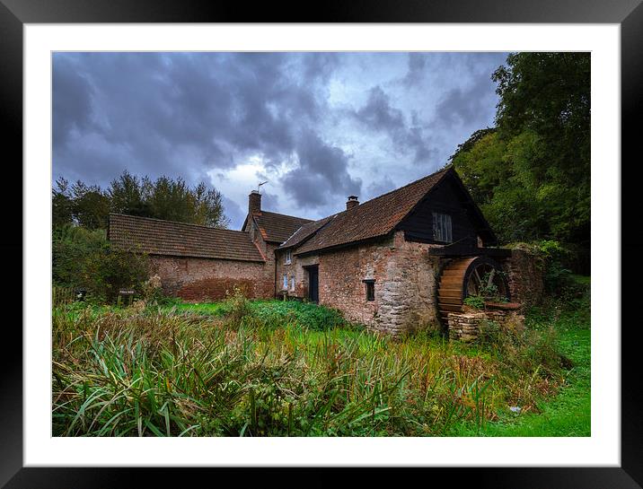 Piles Watermill  Framed Mounted Print by chris smith