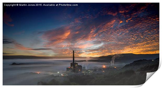  Inversion in the Hope Valley Print by K7 Photography