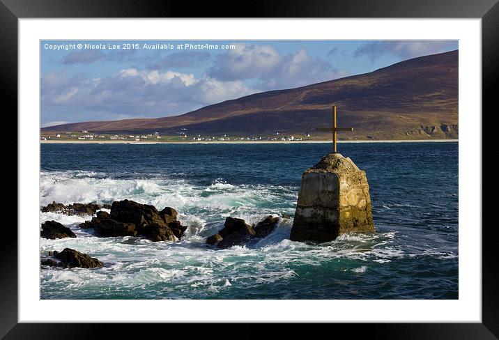  Achill Island Framed Mounted Print by Nicola Lee