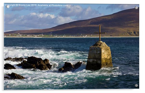  Achill Island Acrylic by Nicola Lee