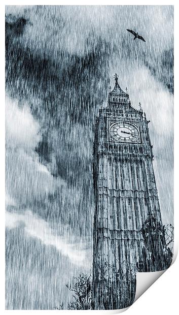 Big Ben Print by Stephen Giles