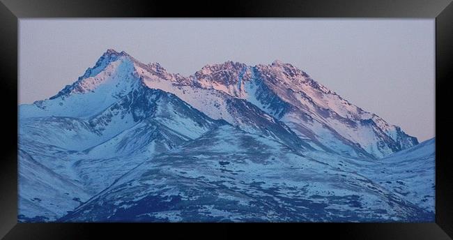  Majestic Mountain Framed Print by Erin Hayes