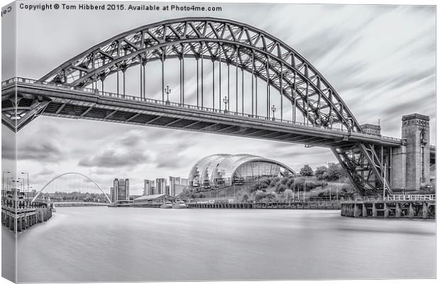  The Sage, The Tyne and time passing by Canvas Print by Tom Hibberd