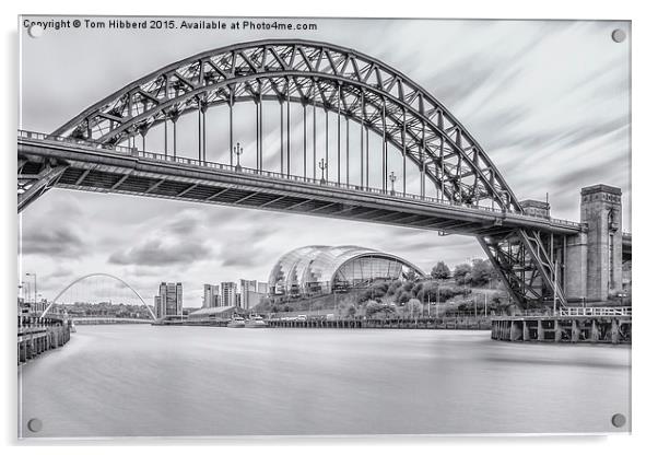  The Sage, The Tyne and time passing by Acrylic by Tom Hibberd