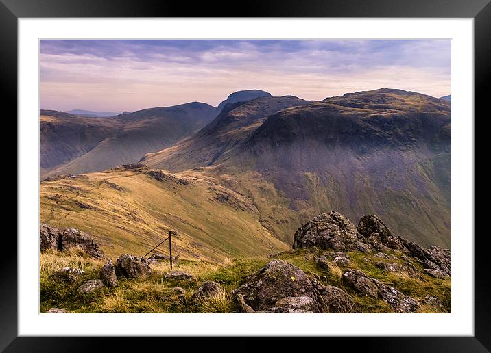  The Mosedale Horseshoe Framed Mounted Print by Peter Stuart