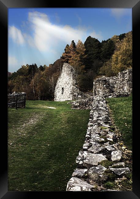 Bryntail Lead Mine Framed Print by David (Dai) Meacham