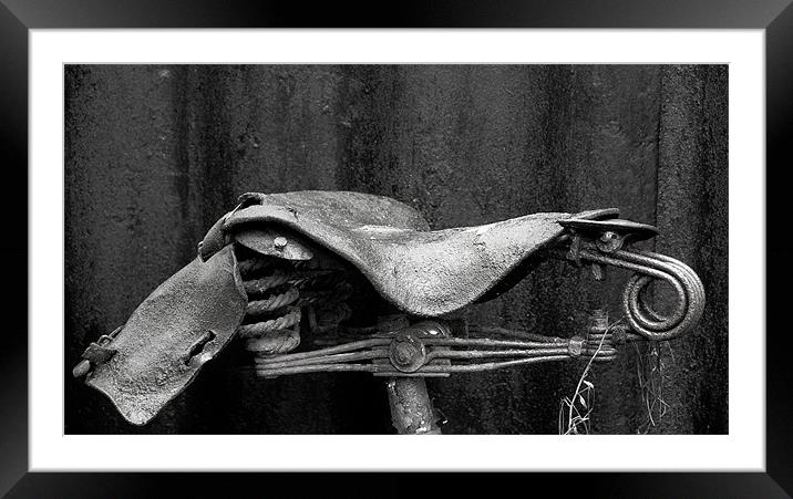 Saddle Sore Framed Mounted Print by Mark Robson
