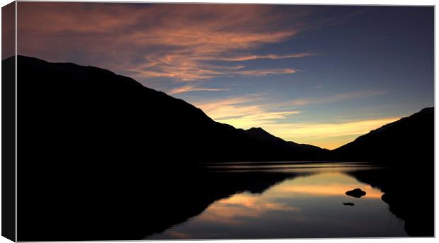  Loch Voil Sunset Canvas Print by James Buckle