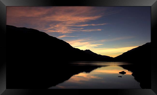  Loch Voil Sunset Framed Print by James Buckle