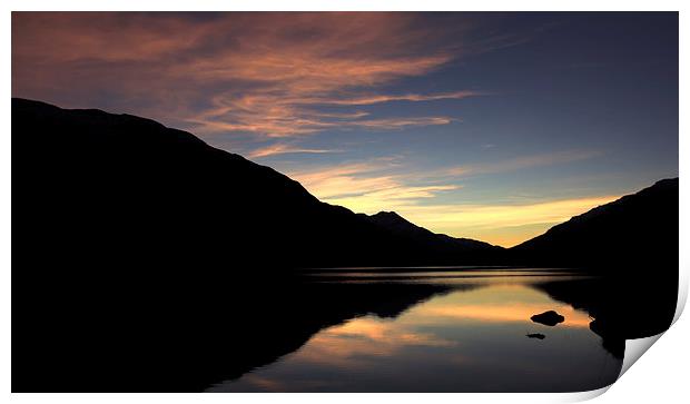  Loch Voil Sunset Print by James Buckle