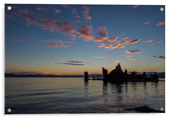 Sunrise at Mono Lake Acrylic by Thomas Schaeffer