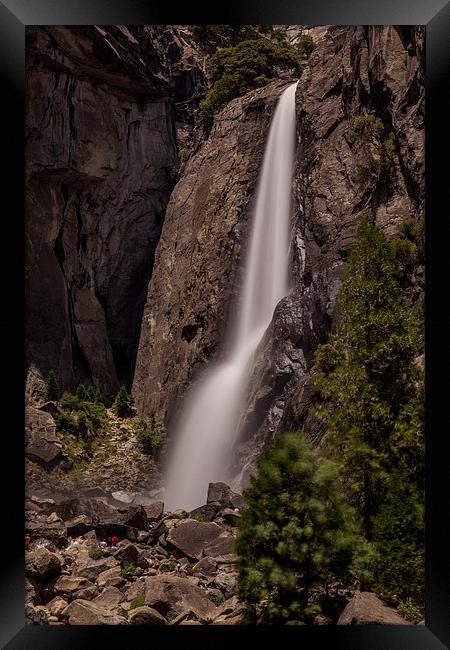 Yosemite Falls Framed Print by Thomas Schaeffer