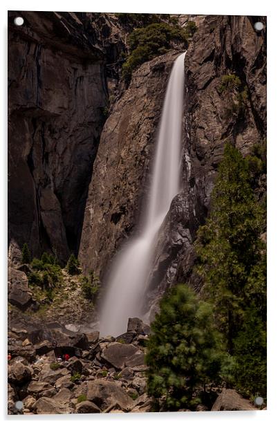 Yosemite Falls Acrylic by Thomas Schaeffer