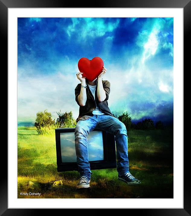 will you love me Framed Mounted Print by kristy doherty