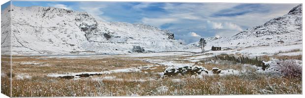  Cwm Orthin panoramic Canvas Print by Rory Trappe