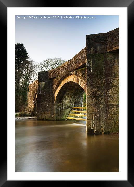 Under the bridge Framed Mounted Print by Daryl Peter Hutchinson
