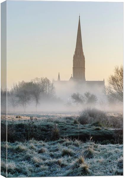  Misty Morning Canvas Print by Paul Chambers