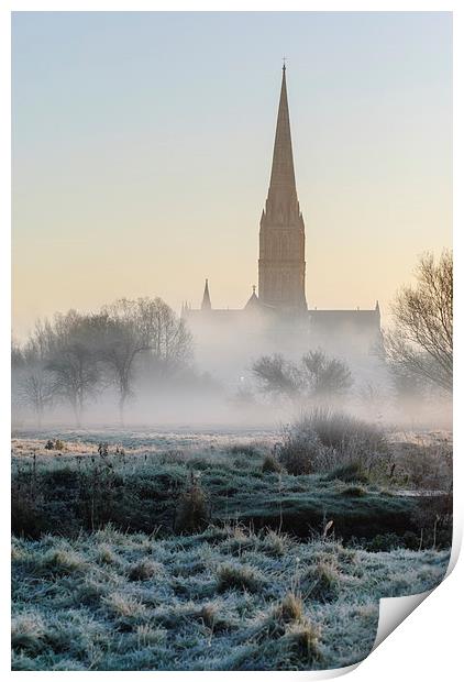  Misty Morning Print by Paul Chambers