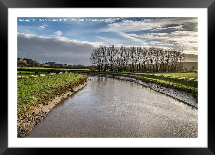  River Adur at Upper Beeding Framed Mounted Print by Peter McCormack