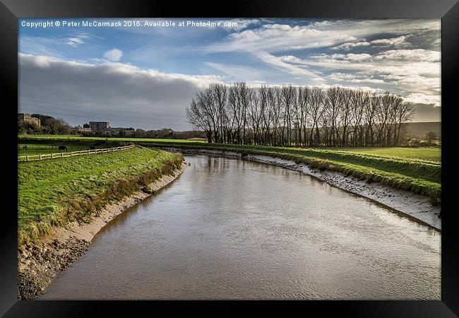 River Adur at Upper Beeding Framed Print by Peter McCormack