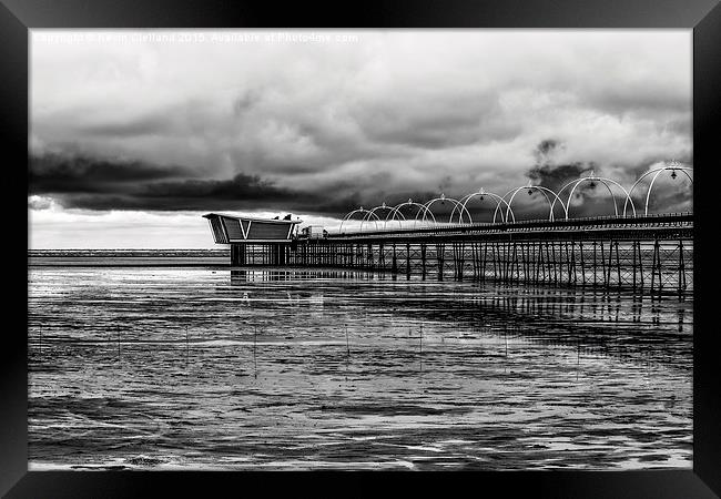  Southport Pier Framed Print by Kevin Clelland