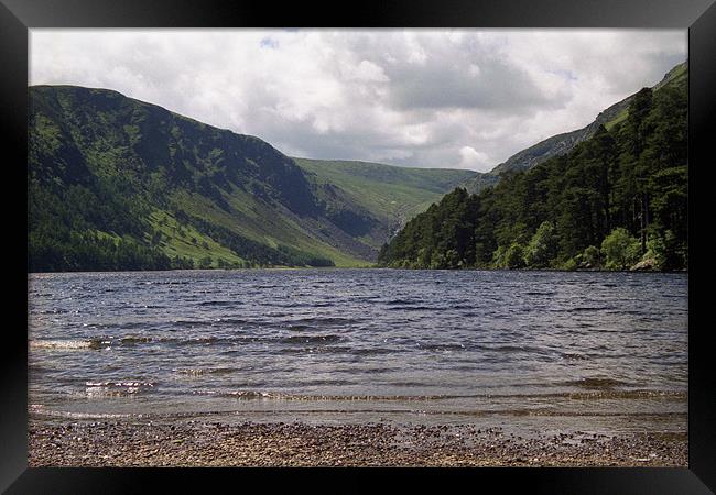 Glendalough, Ireland Framed Print by Ian Middleton