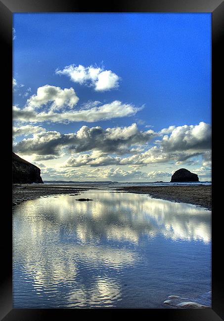 Reflections Framed Print by David Wilkins