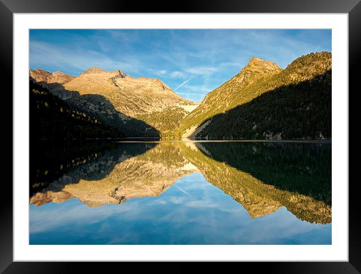 Reserve nature de neouvielle Framed Mounted Print by Stephen Taylor