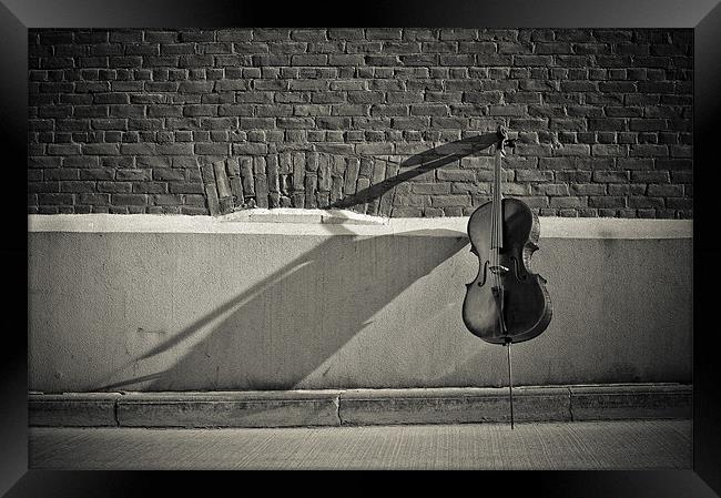 violoncello Framed Print by Jean-François Dupuis