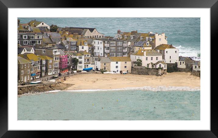  little boxes Framed Mounted Print by keith sutton