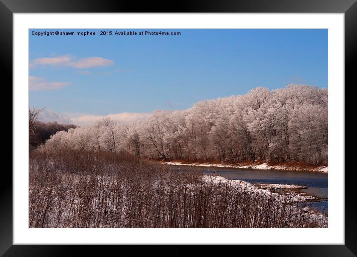  Snowy River 2  Framed Mounted Print by shawn mcphee I