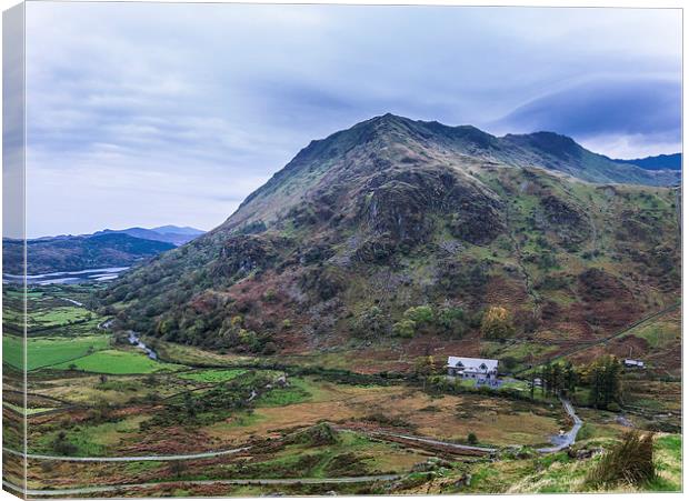 Majestic Snowdonia Canvas Print by P D