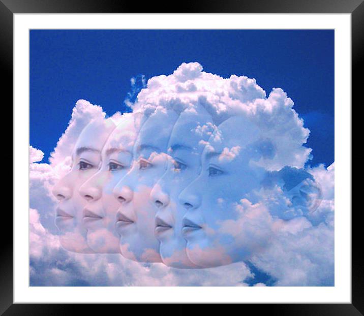 Cloud Dream Framed Mounted Print by Matthew Lacey